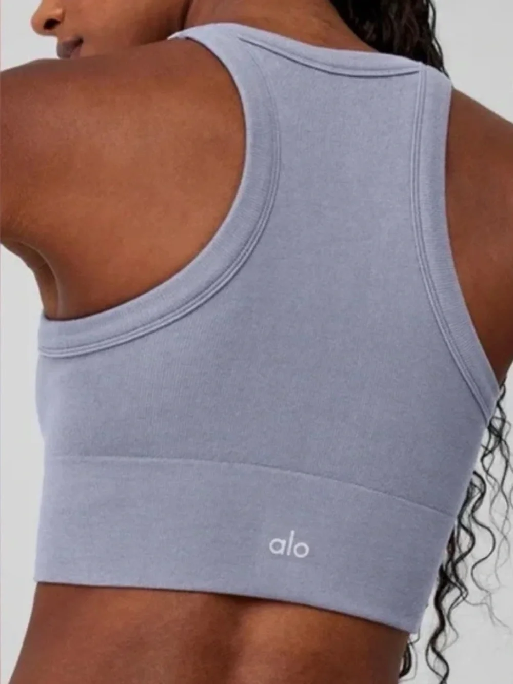 Alo Yoga Seamless Delight High Neck Tank Best for size small